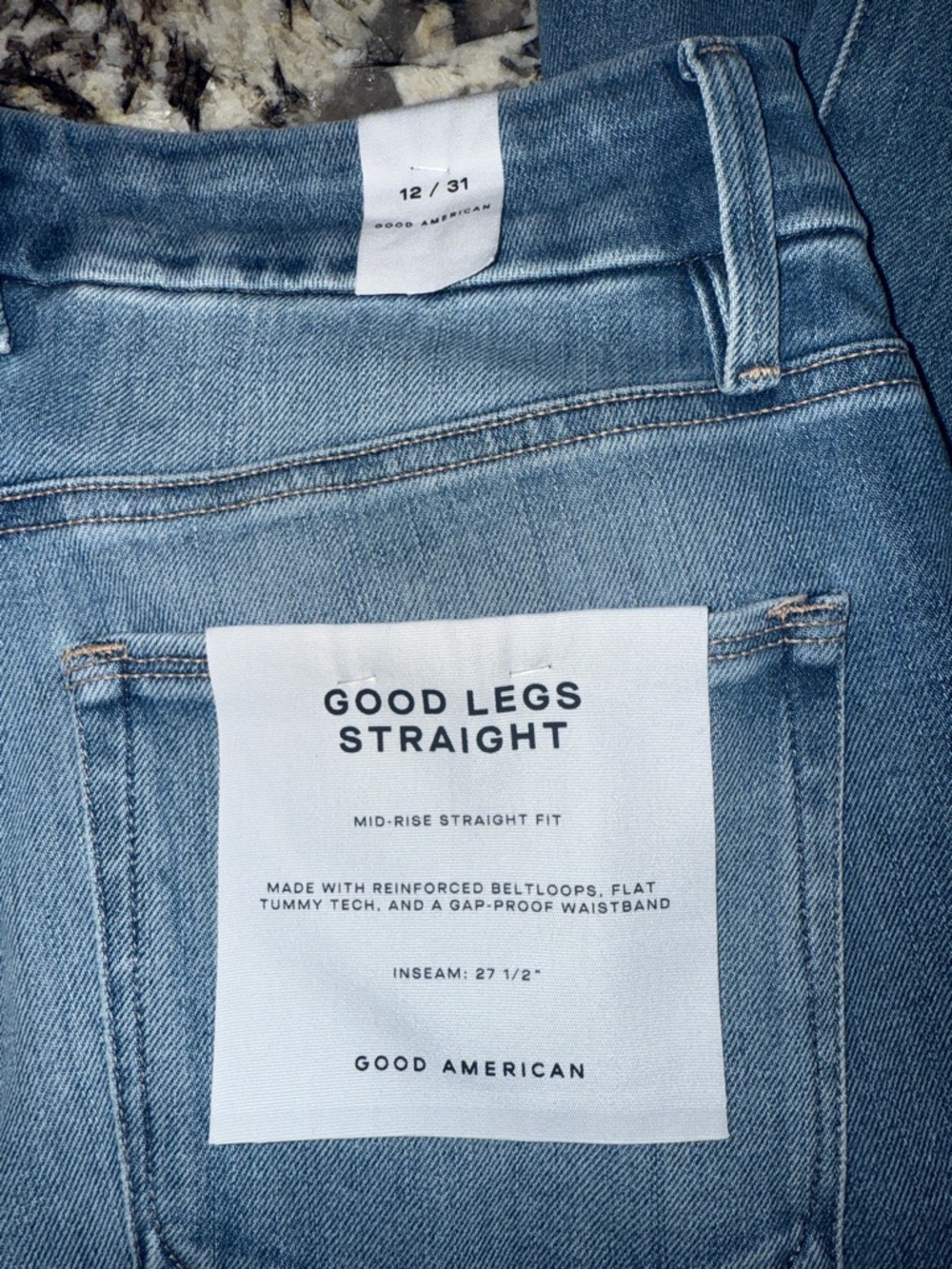 Good American Good Legs Straight -Brand New With Tags - Picture 12 of 12